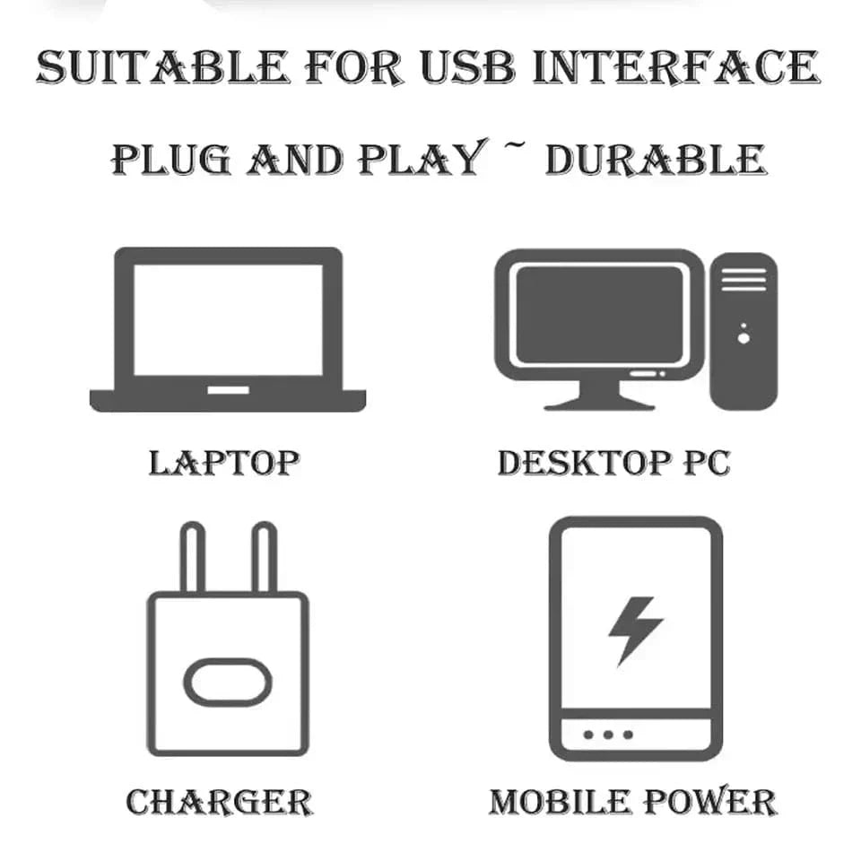 5V USB LED Bulb – Portable Mini Night Light for Home & Travel