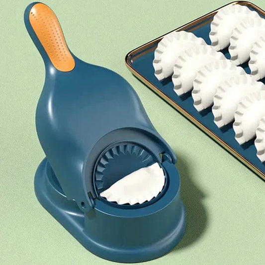 2-in-1 Manual Dumpling Maker & Dough Press – Portable Dumpling, Tortilla, and Dough Skin Molder | Premium Quality