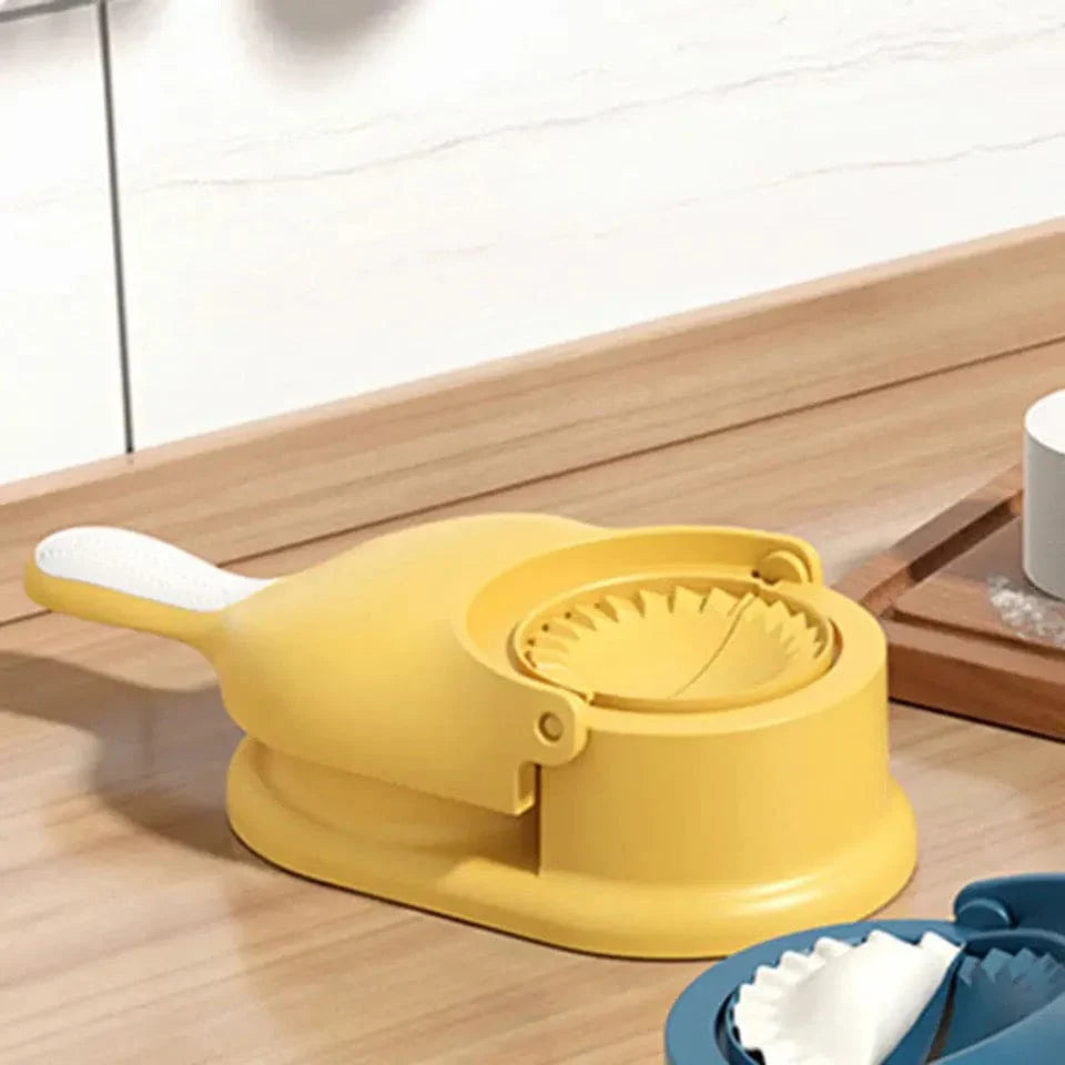 2-in-1 Manual Dumpling Maker & Dough Press – Portable Dumpling, Tortilla, and Dough Skin Molder | Premium Quality
