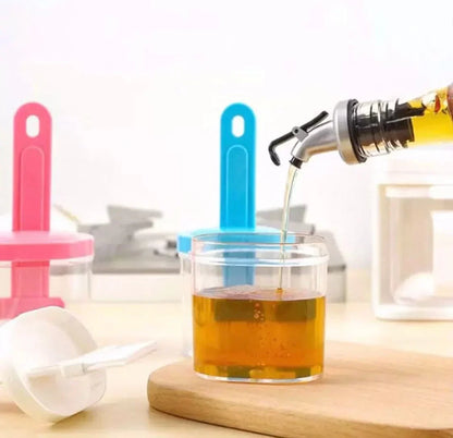 Silicone Oil Brush with Bottle – High Temperature Resistant, Easy Oil Dispensing