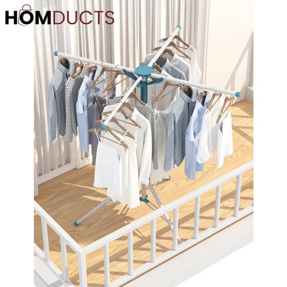 Indoor And Outdoor Folding Cloth Drying Rack
