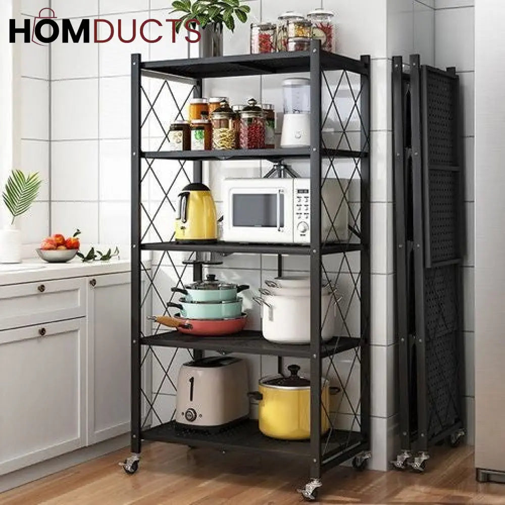 Installation Free Folding Kitchen Rack