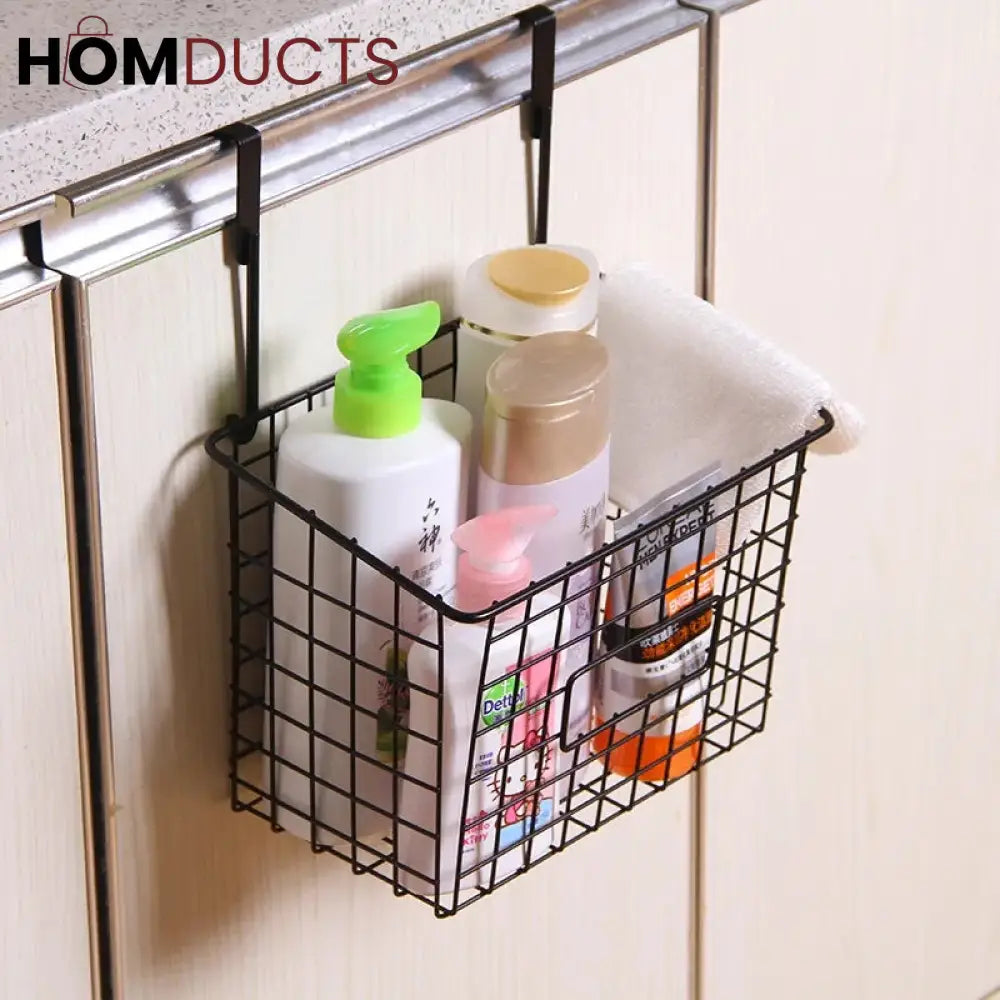 Iron Storage Cupboard Baskets