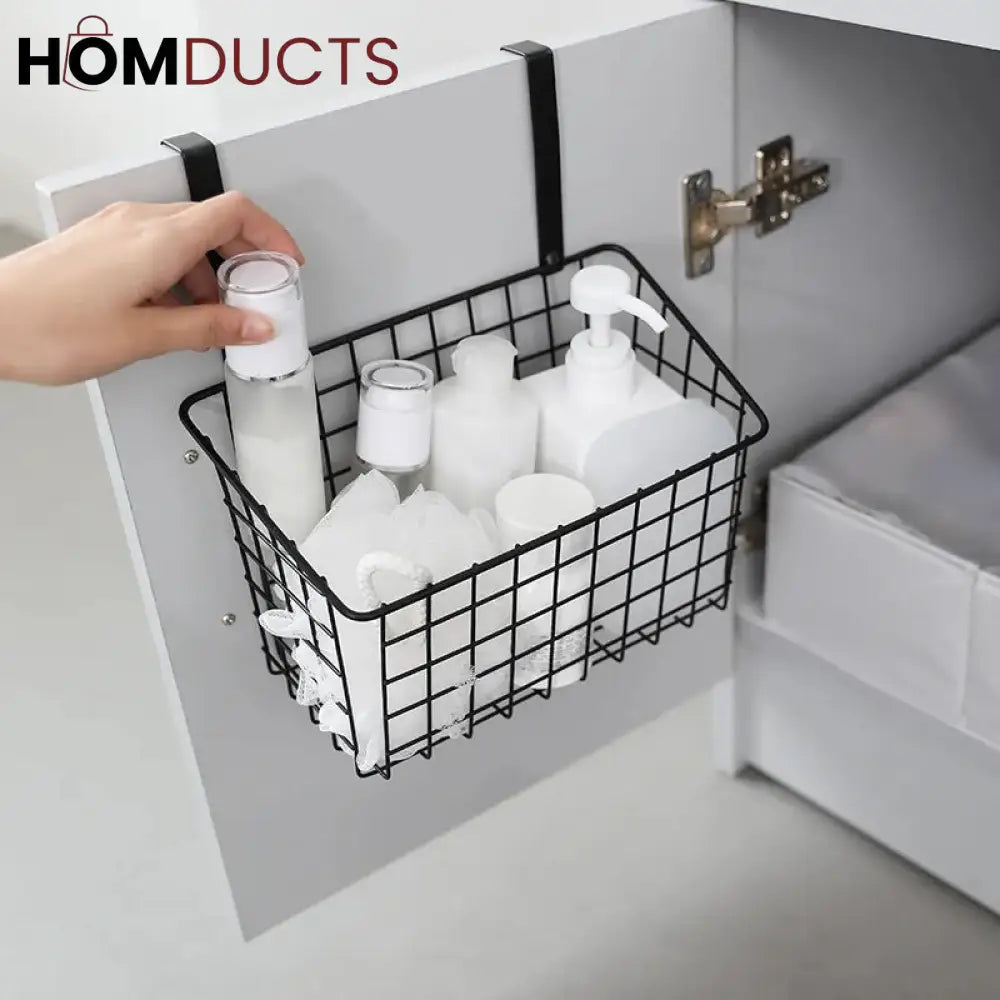 Iron Storage Cupboard Baskets