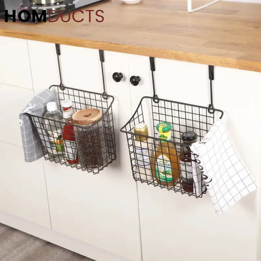 Iron Storage Cupboard Baskets