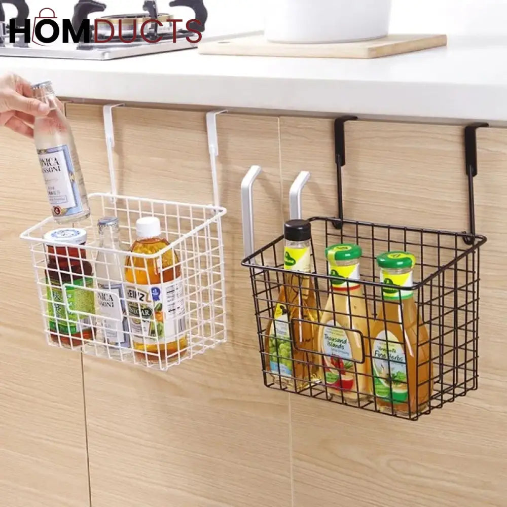 Iron Storage Cupboard Baskets