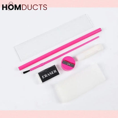 Kids Art Set With Drawing Pad (208pcs)