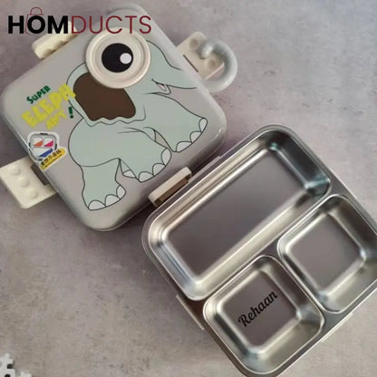 Kids Carnival Stainless Steel Lunch Box