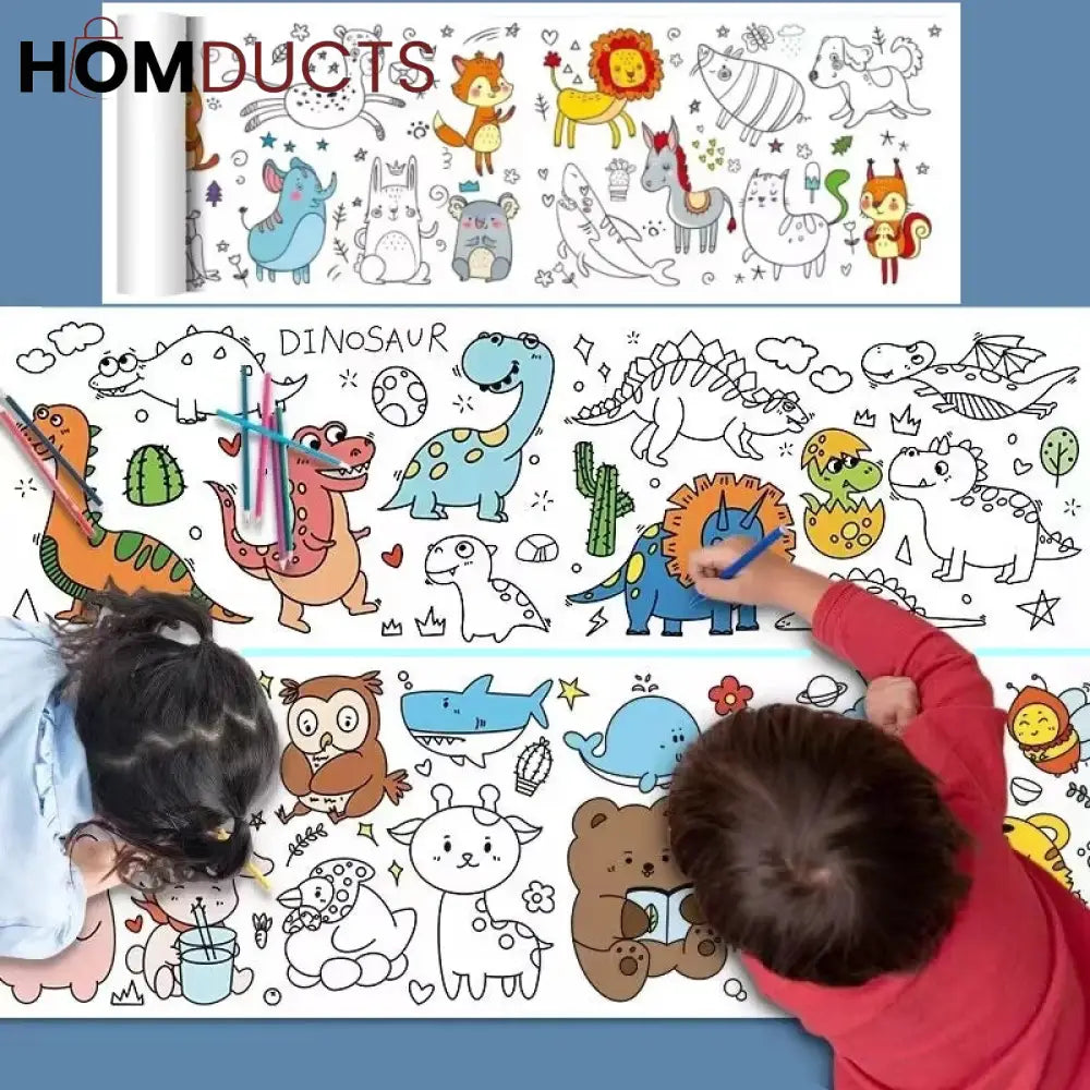 Kids Drawing Roll