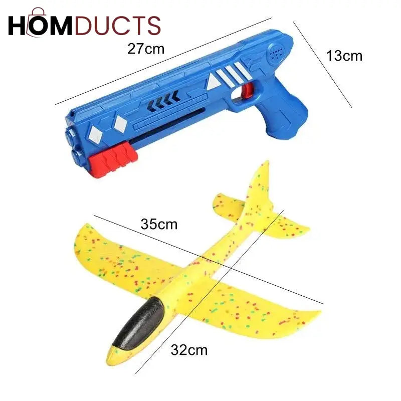 Kids Toy Plane , Gun style Launching Aircraft