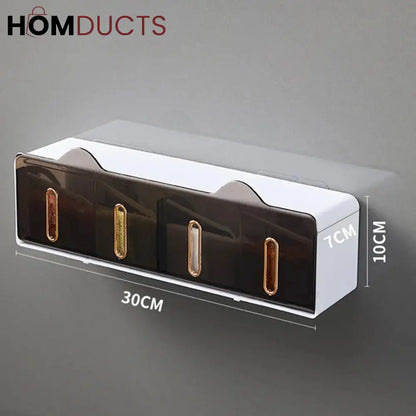 Kitchen luxury Wall Mounted Spice Box