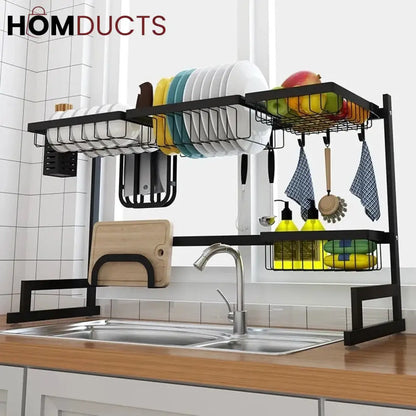 Kitchen Stainless Steel Sink Drain Rack