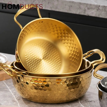 Korean Style Golden Cooking Pot