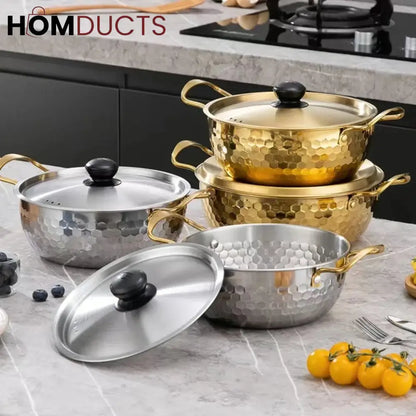 Korean Style Golden Cooking Pot
