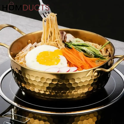 Korean Style Golden Cooking Pot
