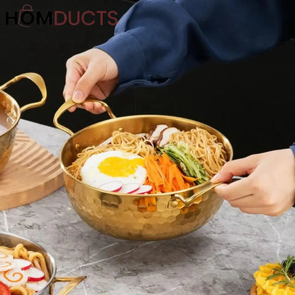 Korean Style Golden Cooking Pot