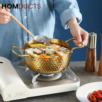 Korean Style Golden Cooking Pot