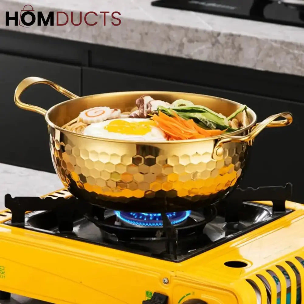 Korean Style Golden Cooking Pot