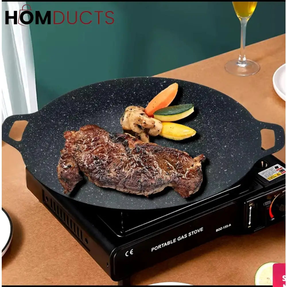 Korean Style Nonstick BBQ And Cooking Pan
