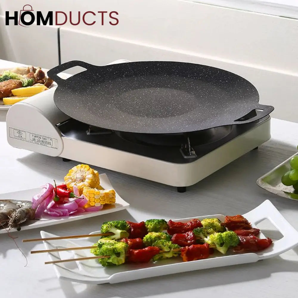 Korean Style Nonstick BBQ And Cooking Pan