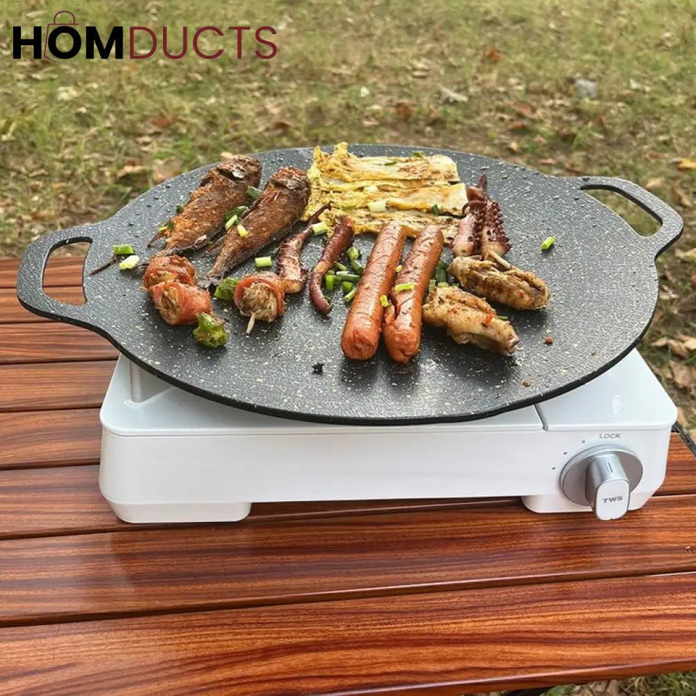 Korean Style Nonstick BBQ And Cooking Pan