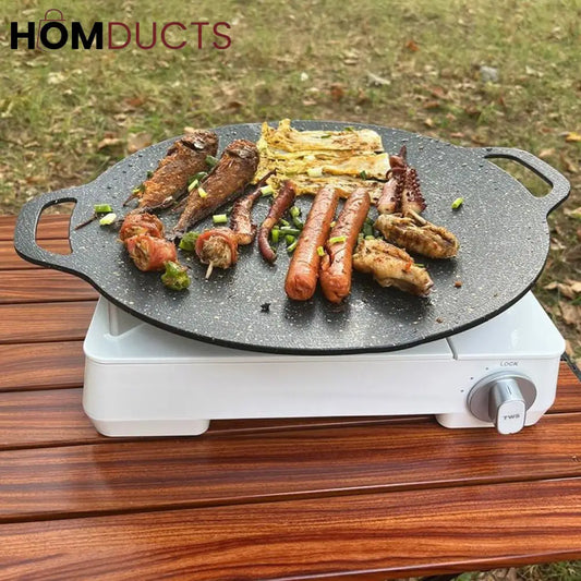 Korean Style Nonstick BBQ And Cooking Pan