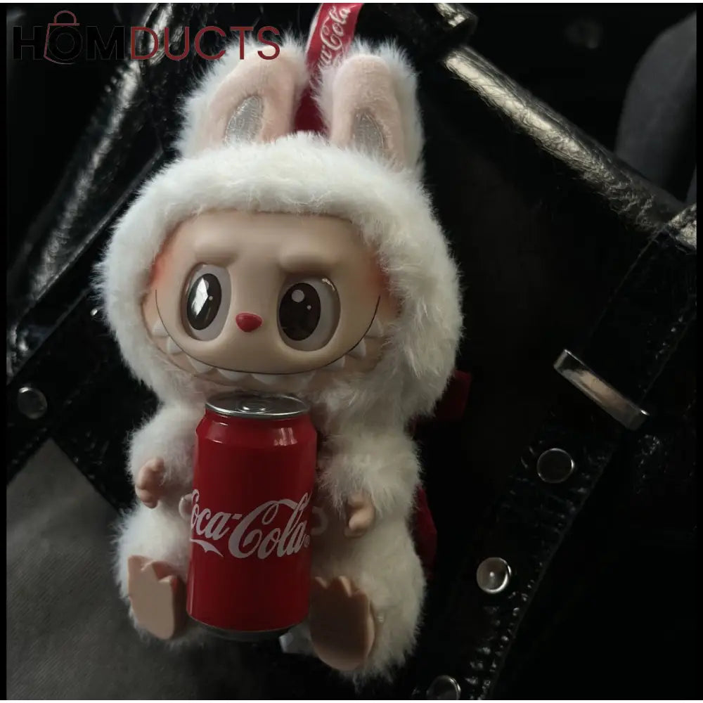 Labubu Coca-Cola Edition Plush Collectible Set – Bottle & Can Version