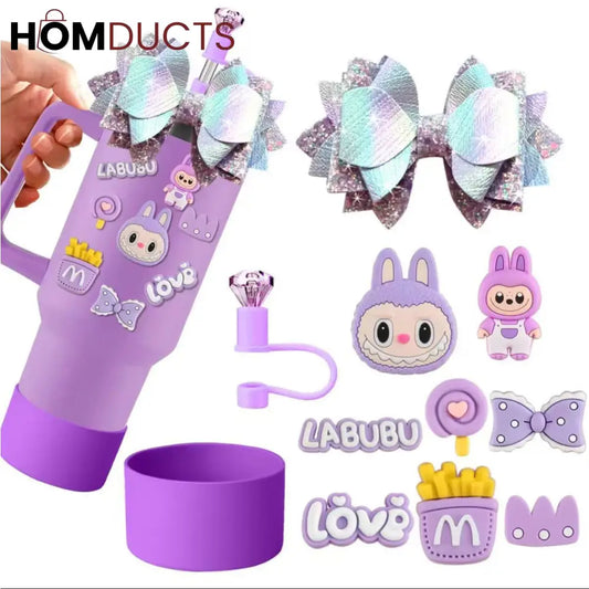 Labubu-Themed Limited Edition Tumbler Set – 40oz Accessories