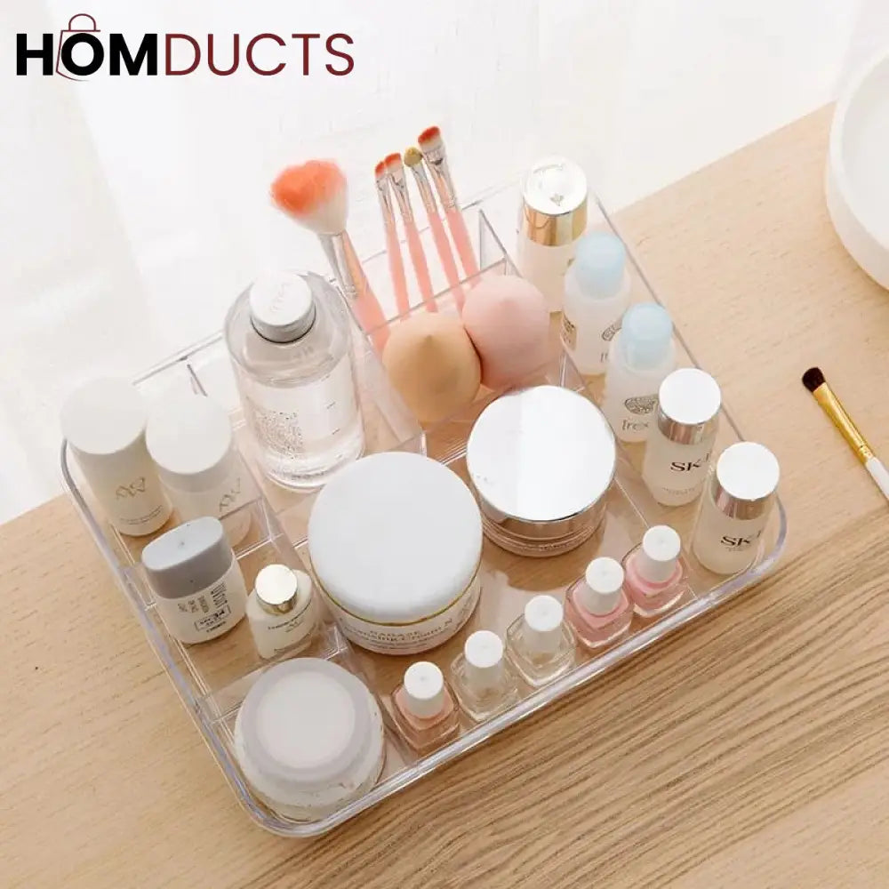 Large Capacity Acrylic Cosmetic Organizer