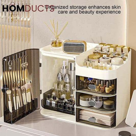 Large Capacity Cosmetic And  Skincare Organizer With Drawer
