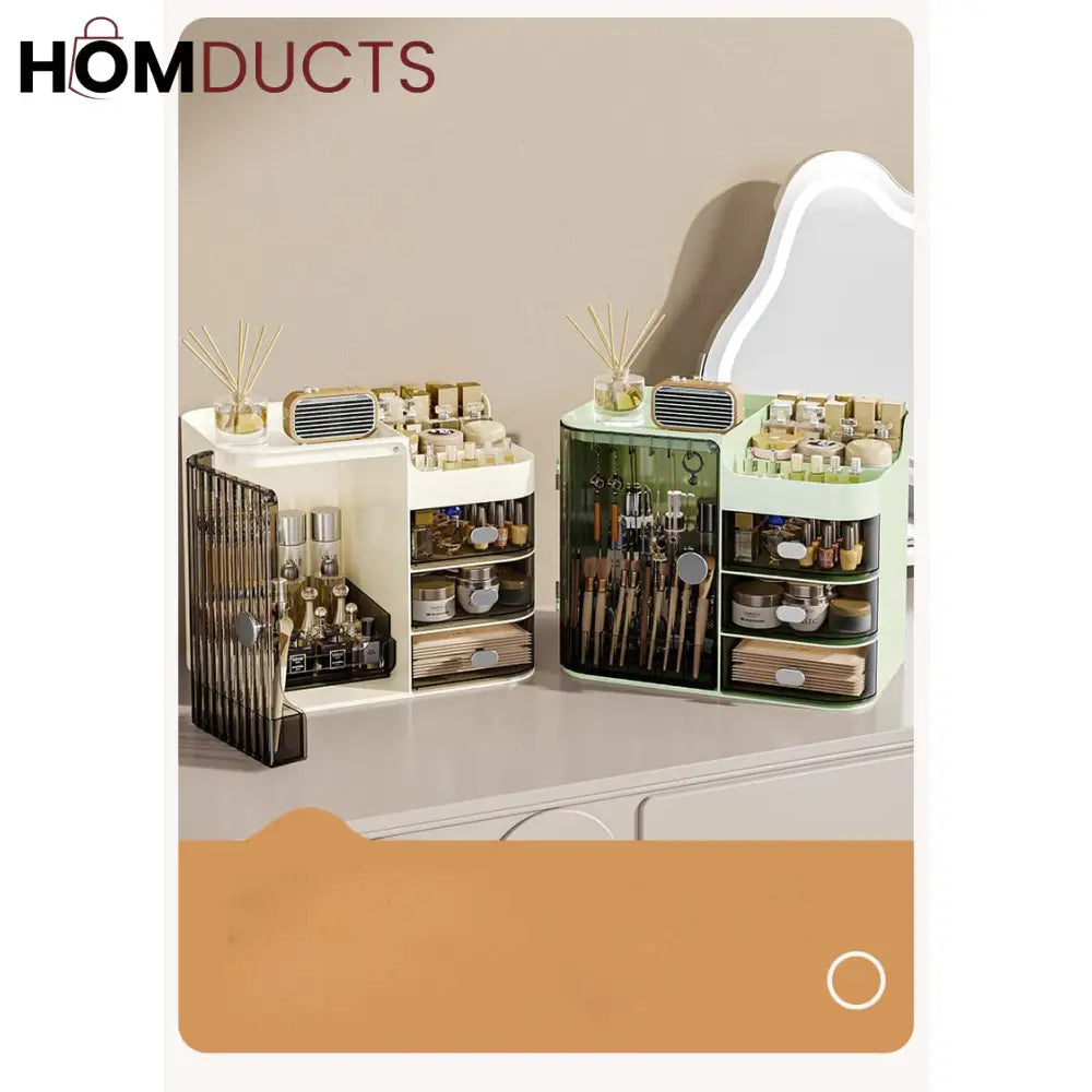 Large Capacity Cosmetic And  Skincare Organizer With Drawer