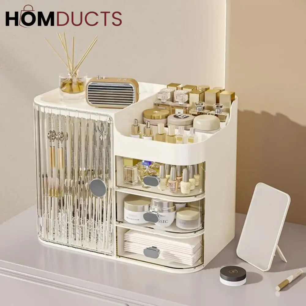 Large Capacity Cosmetic And  Skincare Organizer With Drawer