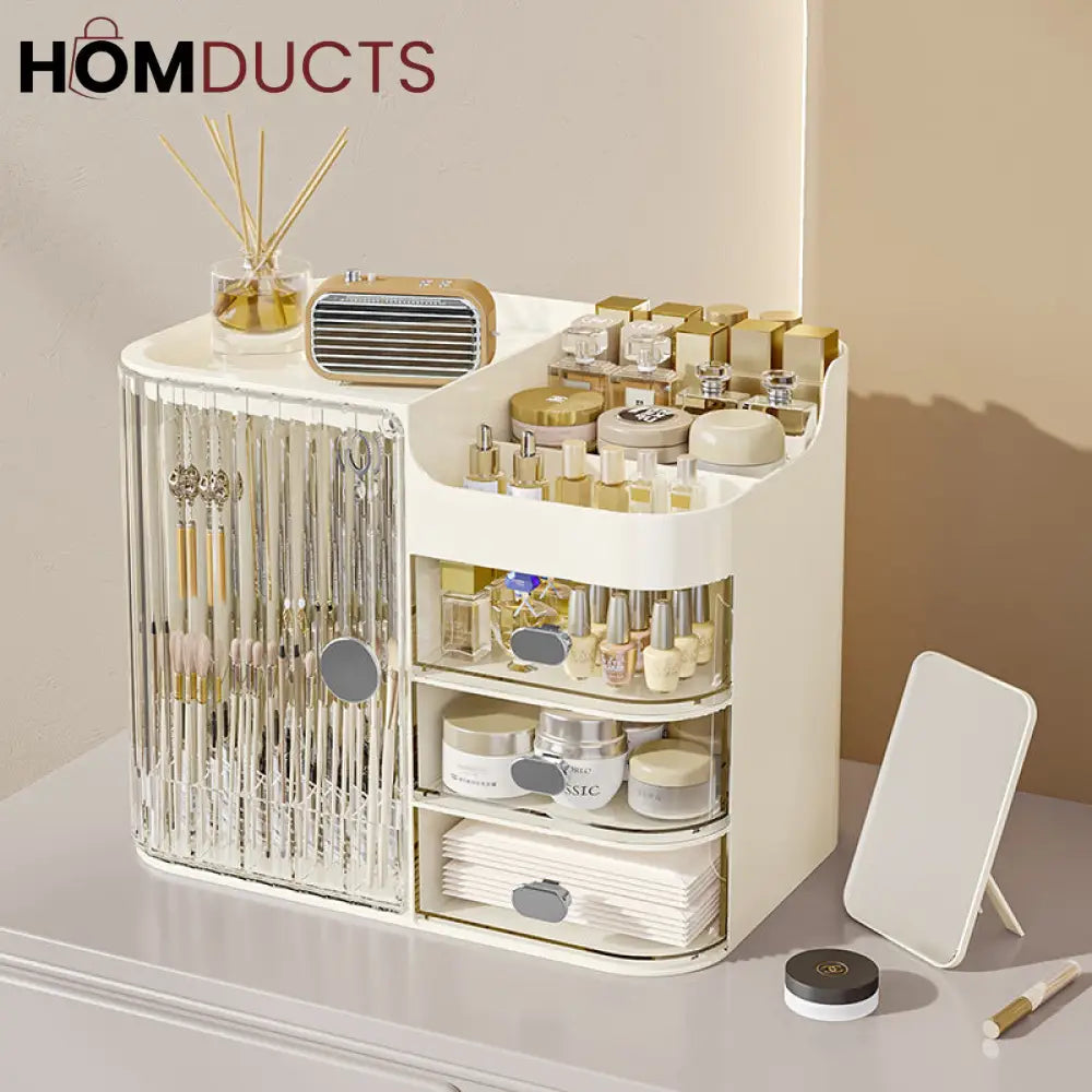 Large Capacity Cosmetic And  Skincare Organizer With Drawer