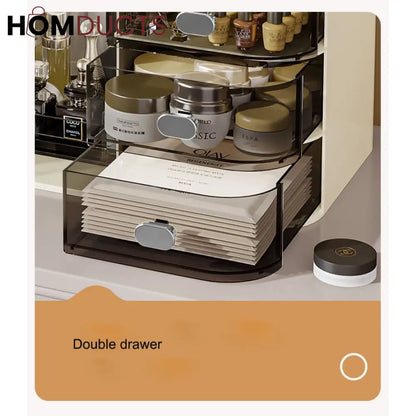 Large Capacity Cosmetic And  Skincare Organizer With Drawer