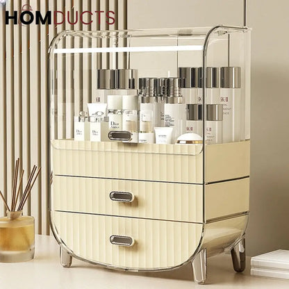 Large Capacity Cosmetic Organizer With Drawers