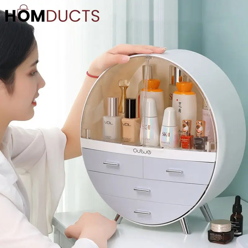 Large Capacity Dustproof Cosmetic Organizer