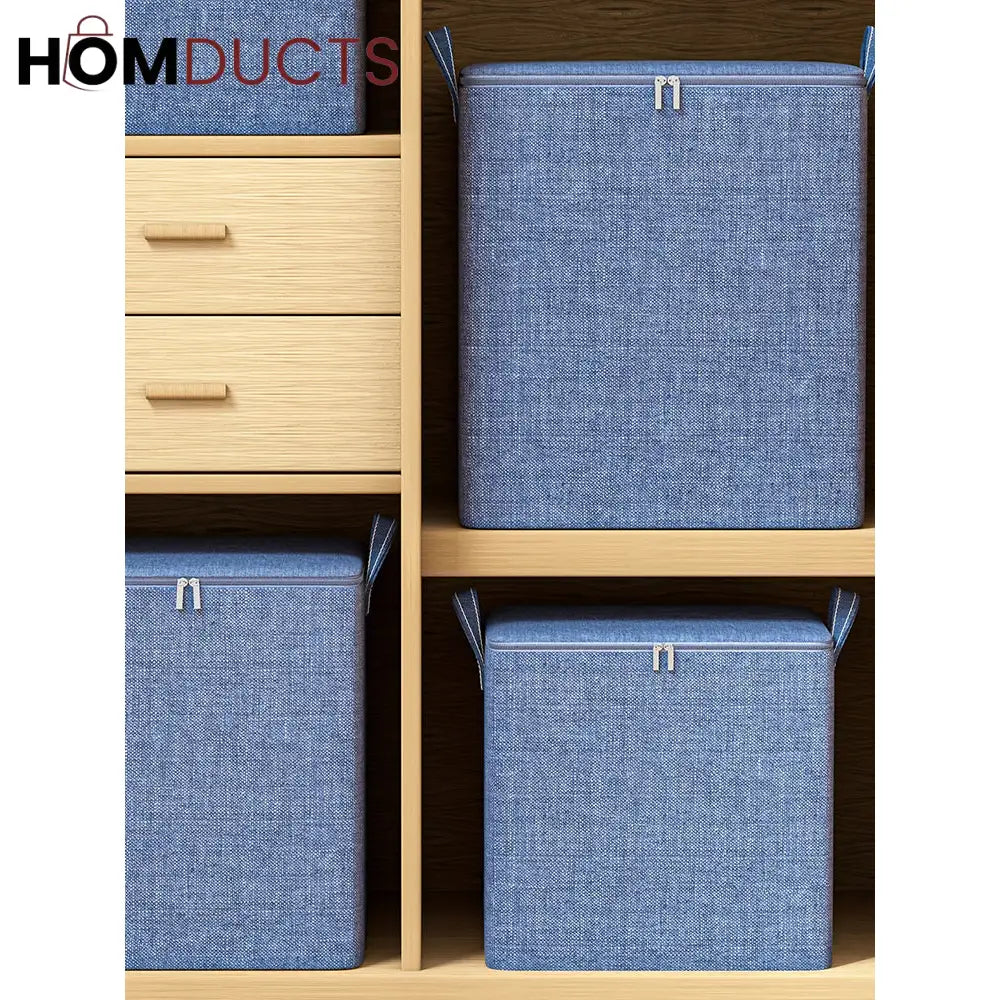 Large Capacity Foldable Clothes Organizer - Cationic Closet Storage Bag