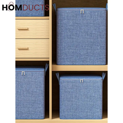 Large Capacity Foldable Clothes Organizer - Cationic Closet Storage Bag