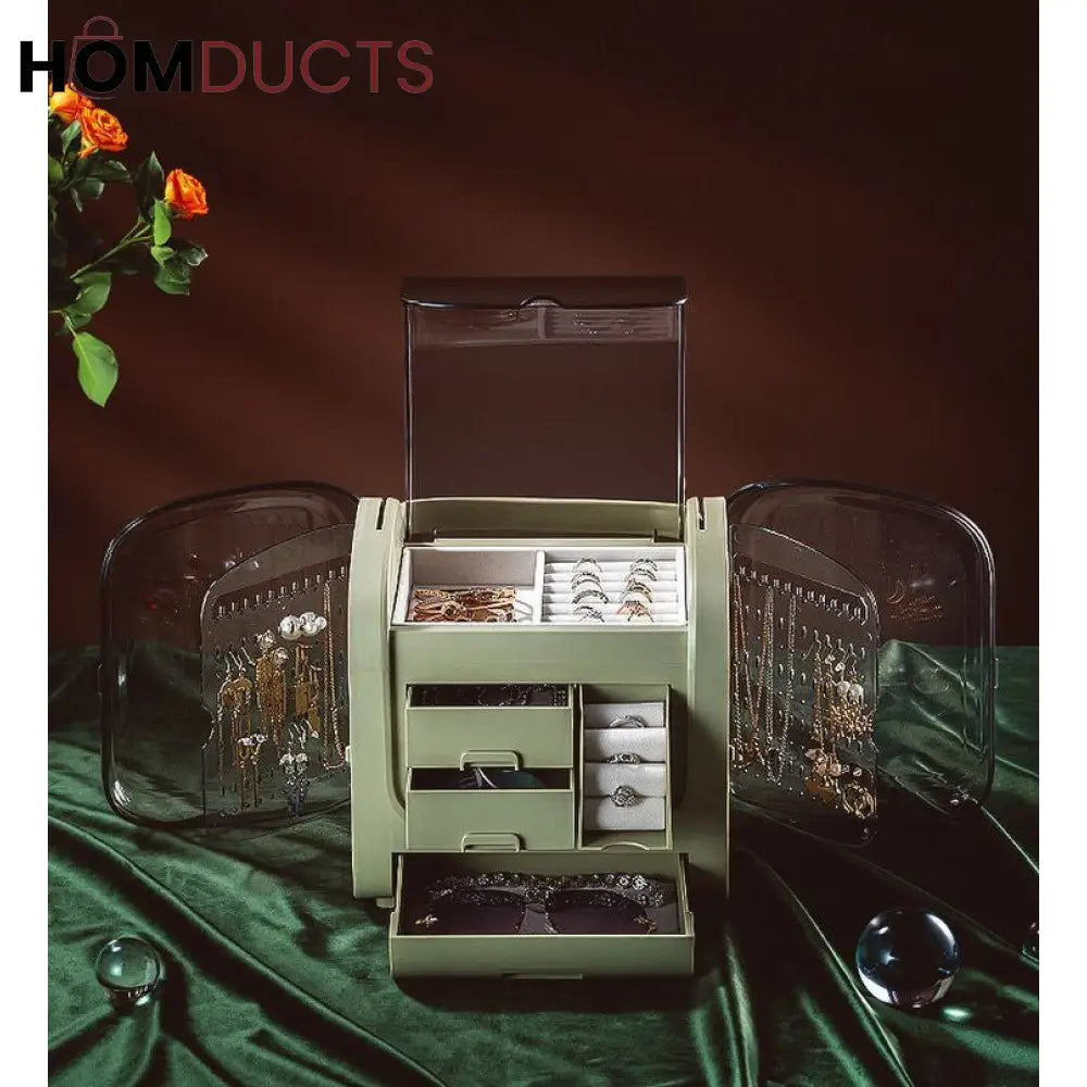 Large Capacity Luxury European Style Jewelery Box