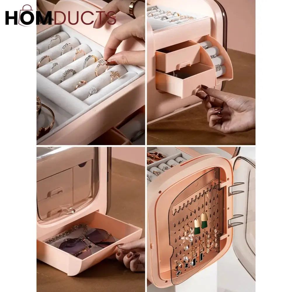 Large Capacity Luxury European Style Jewelery Box