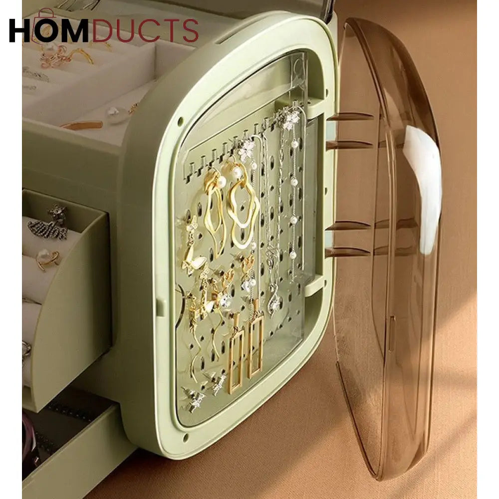 Large Capacity Luxury European Style Jewelery Box