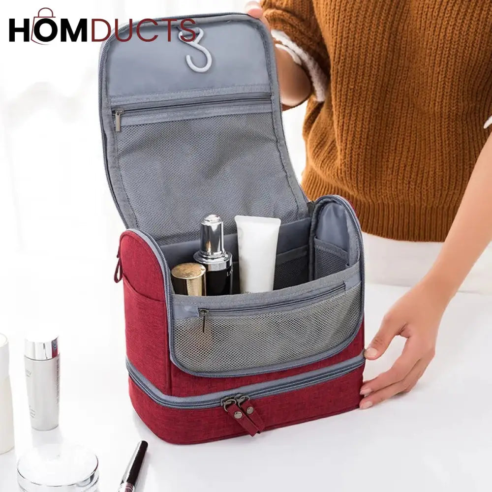 Large Capacity Travel Cosmetic Bag