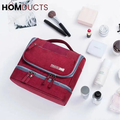 Large Capacity Travel Cosmetic Bag