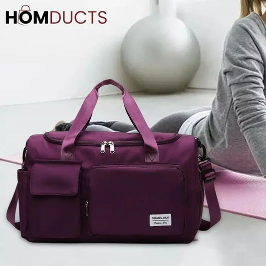 Large Capacity Waterproof Fitness And Travel luggage Handbag