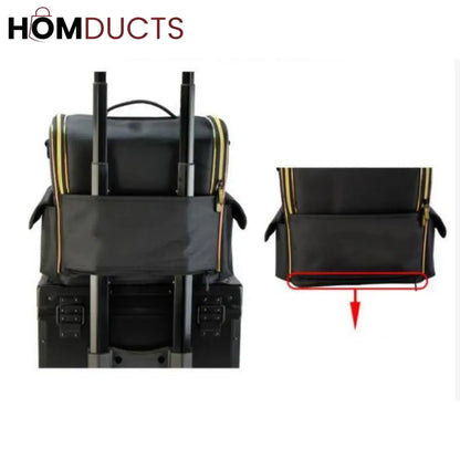 Large Capacity Women Travel Cosmetic Organizer Suitcase