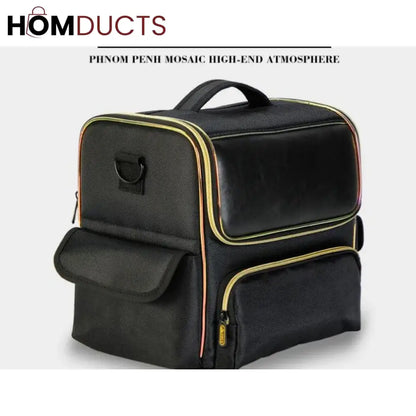 Large Capacity Women Travel Cosmetic Organizer Suitcase