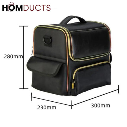 Large Capacity Women Travel Cosmetic Organizer Suitcase