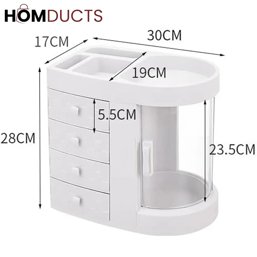 Largest Capacity Cosmetic Organizer With Drawer