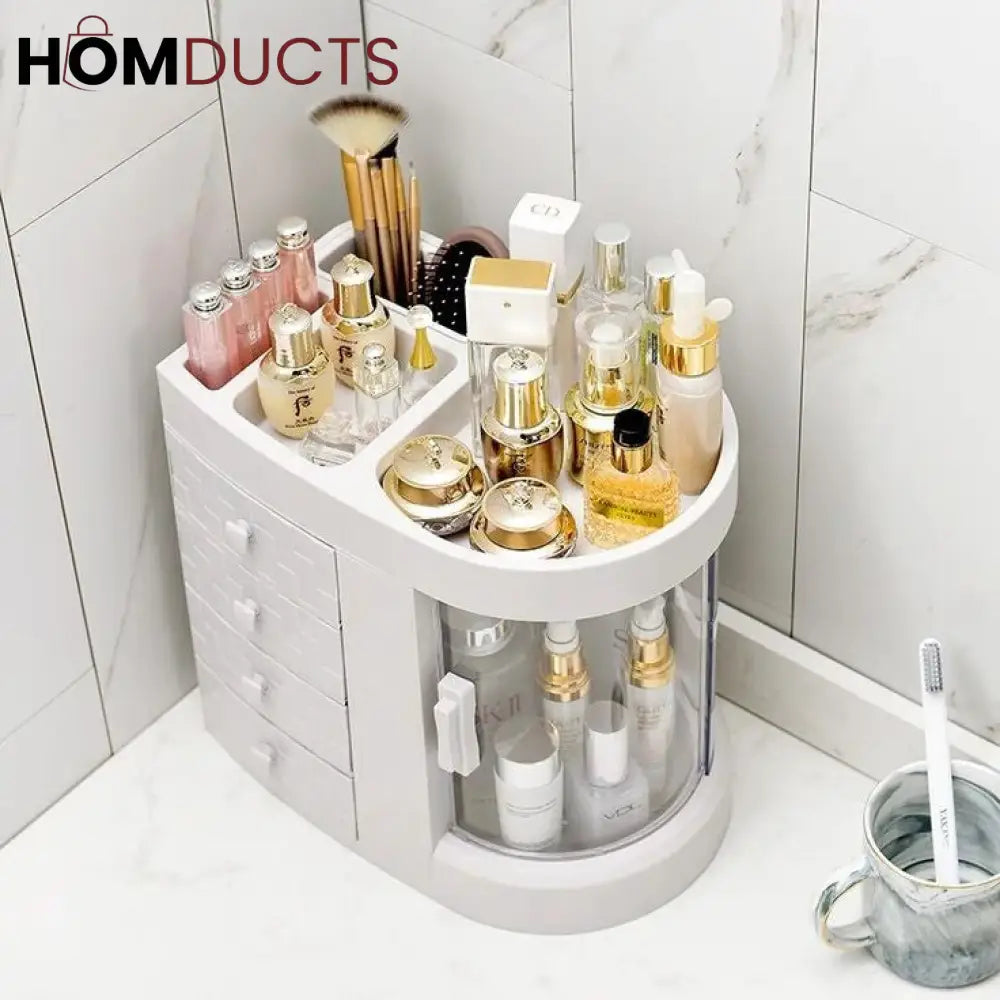 Largest Capacity Cosmetic Organizer With Drawer