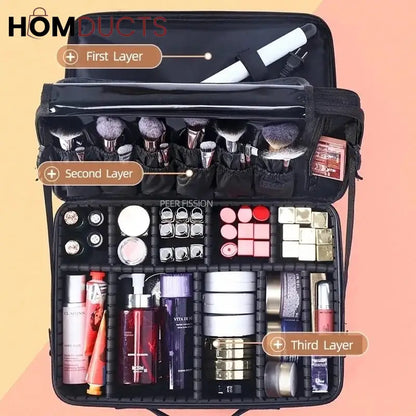 Largest Professional Makeup Traveling Bag